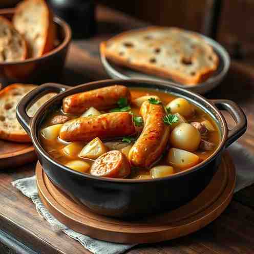 The BEST Irish Pork Sausage Coddle - Cozy, Authentic & Easy